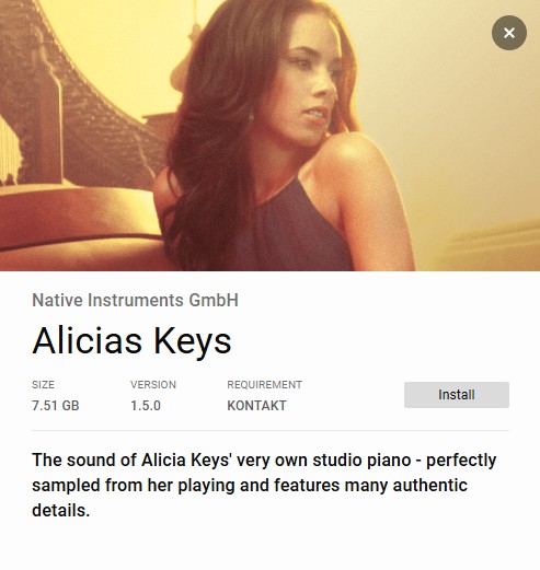 Native Instruments Alicia's Keys